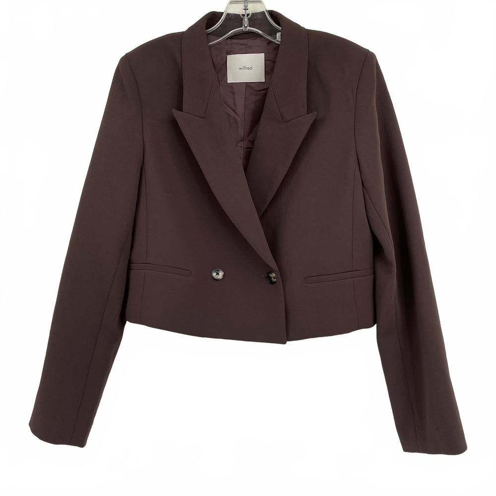Wilfred Blazer Cropped | Women's 6 | Brown